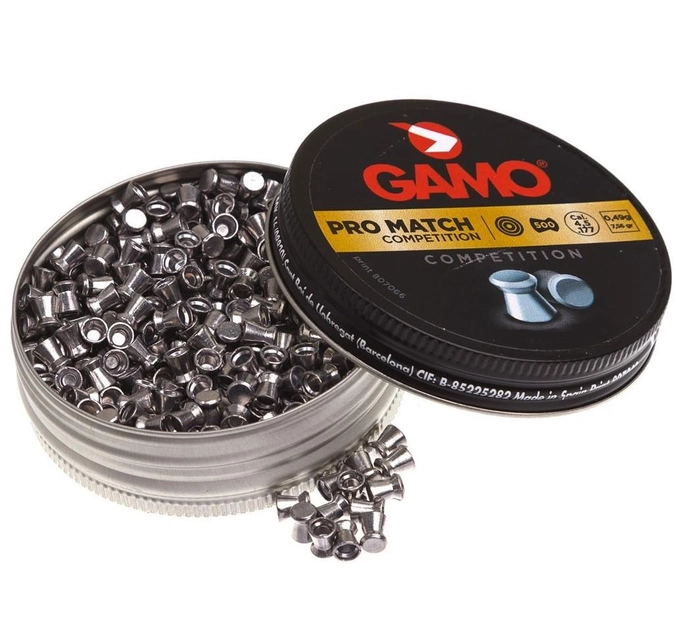 Пули GAMO Pro-Match 500 шт. кал. 4.5 мм, 0.50 гр. - изображение 2