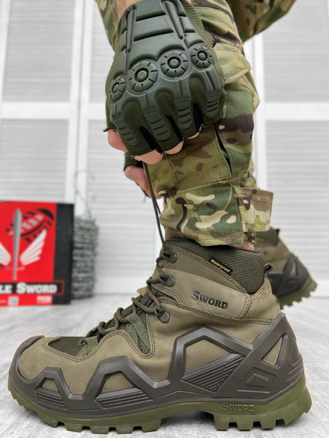 Тактические ботинки Tactical Boots Single Sword Olive 41 - изображение 1