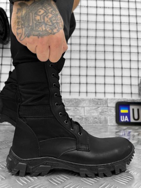 Тактичні берці Tactical Boots Black 45 - зображення 1