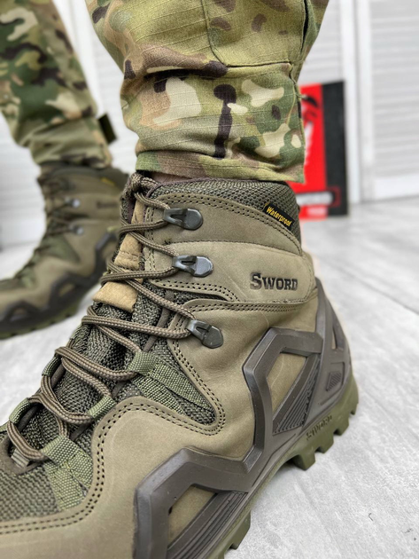 Тактичні черевики Tactical Boots Single Sword Olive 46 - зображення 2