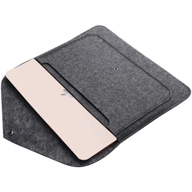 Чехол для ноутбука Gmakin 14 Macbook Pro, Dark Gray (GM62-14) - изображение 9