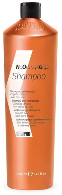 Акція на Шампунь Kaypro Shampoo NoOrangeGig проти небажаних помаранчевих відтінків 1000 мл від Rozetka