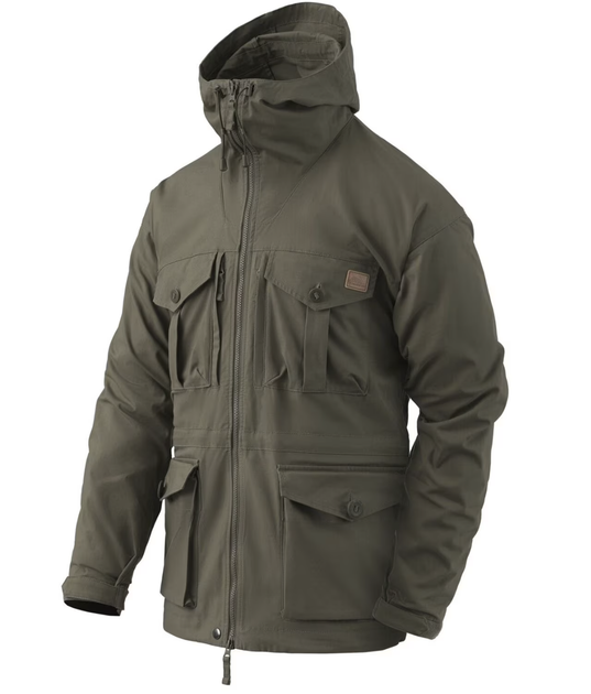 Куртка Helikon-Tex SAS Smock Duracanvas - Taiga Green Олива L - изображение 1