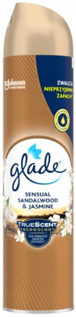 Odświeżacz powietrza Glade Drzewo sandałowe & Jaśmin 300 ml (5000204625271) - obraz 1