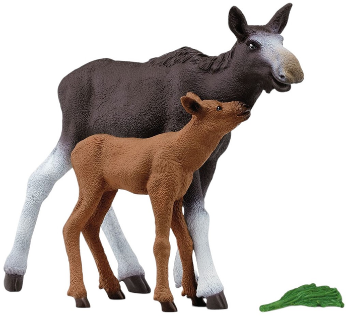 Zestaw Schleich Wild Life Rodzina Łosi (4059433654058) - obraz 3