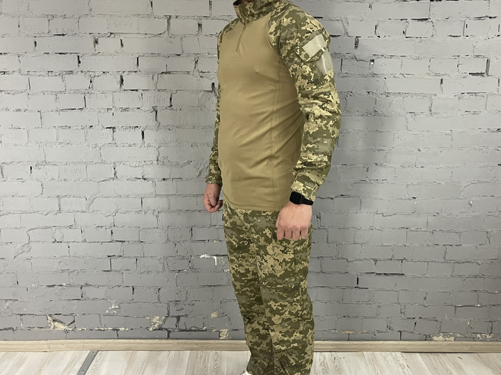 Костюм тактический UNIFORM военная форма убакс + штаны размер 3XL Пиксель (PLT-055) - изображение 2