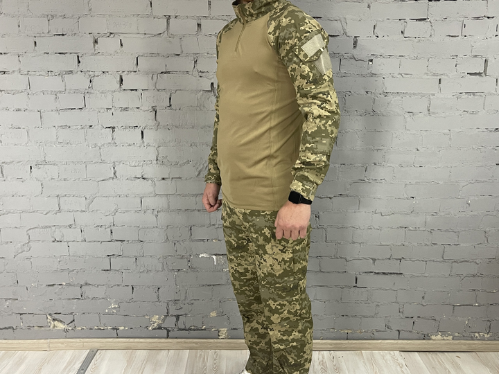 Костюм тактический UNIFORM военная форма убакс + штаны размер L Пиксель (PLT-058) - изображение 2