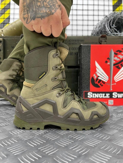 Тактические берцы Tactical Shoes Single Sword Oliva 41 - изображение 1