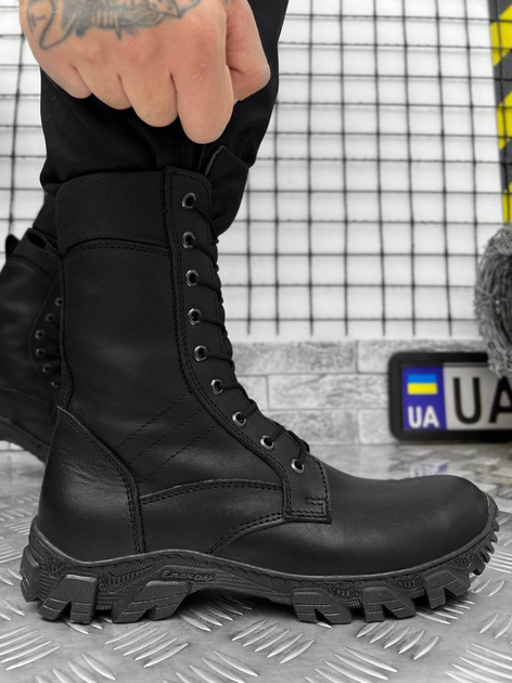 Тактичні берці Tactical Shoes Black 45 - зображення 1