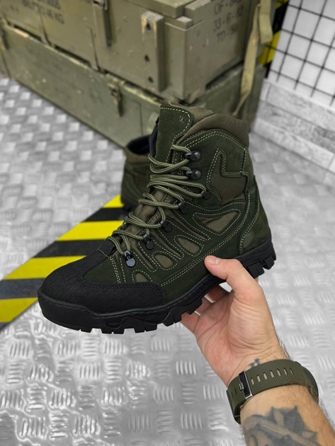 Тактичні черевики Tactical Response Footwear Olive Elite 45 - зображення 2