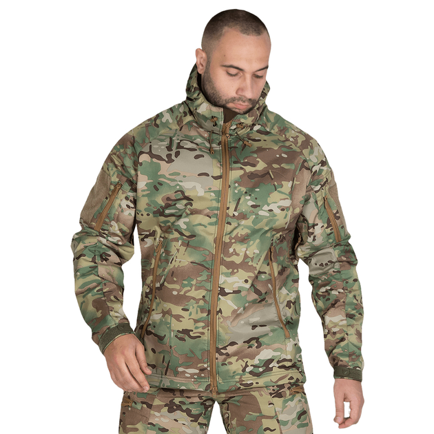 Куртка Camo-Tec Stalker Softshell Multicam Size S - зображення 2