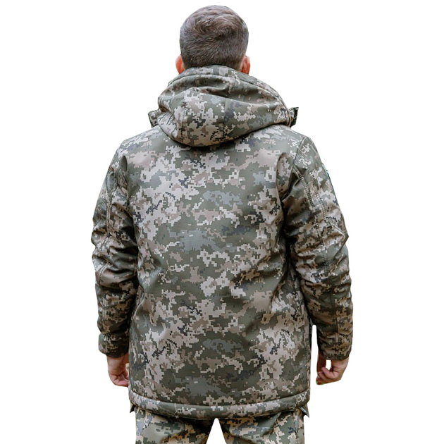 Куртка зимова Smilo Pixel Softshell Size XXL - зображення 2