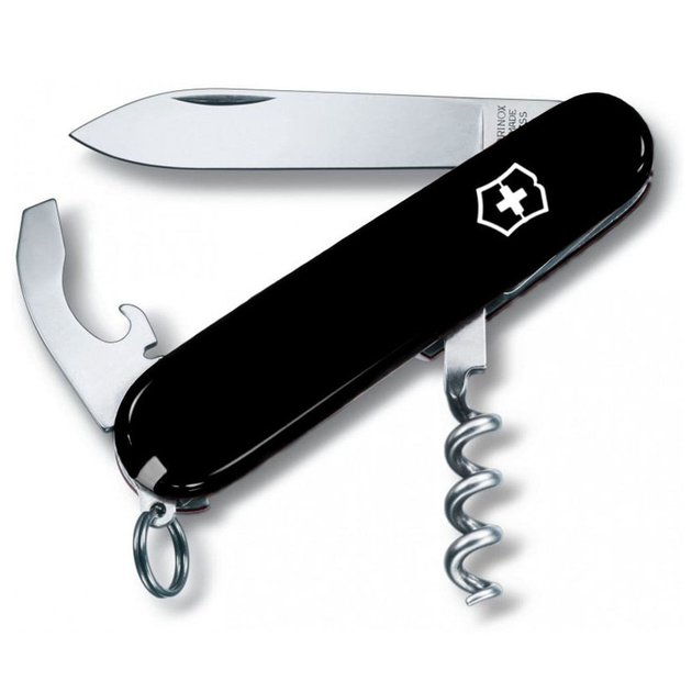 Ніж Victorinox Waiter 84 мм Чорний (0.3303.3) - зображення 1