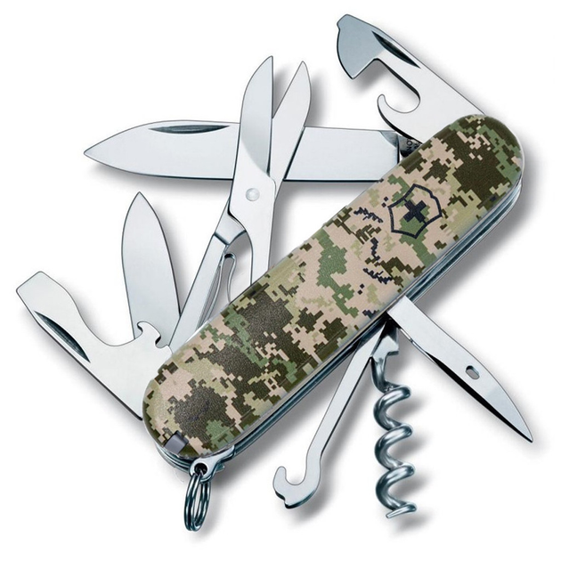 Ніж Victorinox Climber Army Піксель (1.3703.3_W3940p) - зображення 2