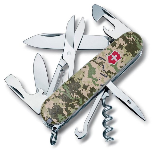 Ніж Victorinox Climber Army Піксель + Лого (1.3703.3_W3941p) - зображення 2