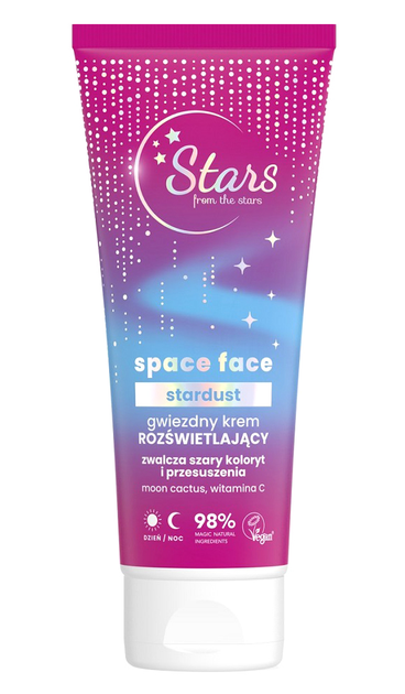 Krem do twarzy nawilżający Stars from The Stars Space Face Stardust gwiezdny rozświetlający 50 ml (5904209842902) - obraz 1