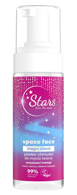 Pianka-chmurka do mycia twarzy Stars from The Stars Space Face Magic Cloud oczyszczająca 150 ml (5904209842933) - obraz 1