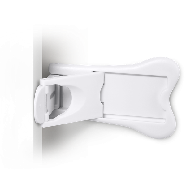 Замок-блокиратор для шкафа-купе МВМ Kids 2 шт Белый (BS-19 WHITE) - Фото 3 Замок-блокиратор для шкафа-купе МВМ Kids 2 шт Белый (BS-19 WHITE) - изображение 3