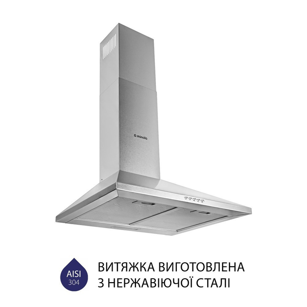 Вытяжка купольная Minola HK 5614 I 1000 LED - изображение 2