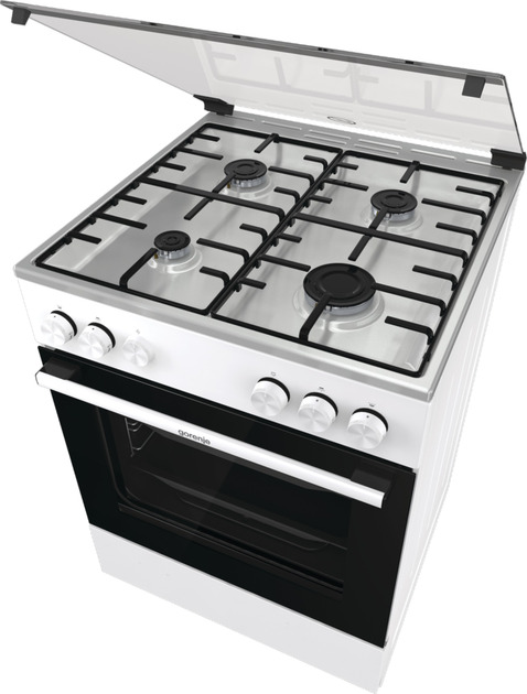 Газова плита Gorenje GG6A10WH (FG6A3A-HPD7B) (6881129) - зображення 3