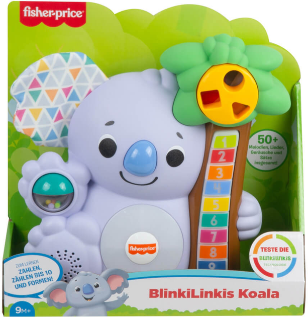 Інтерактивна іграшка Mattel Fisher-Price BlinkiLinkis Koala (0887961903867) - зображення 1