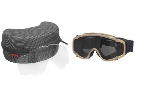 Защитные очки с монтажом на каску/шлем Dark Earth, FMA - изображение 2