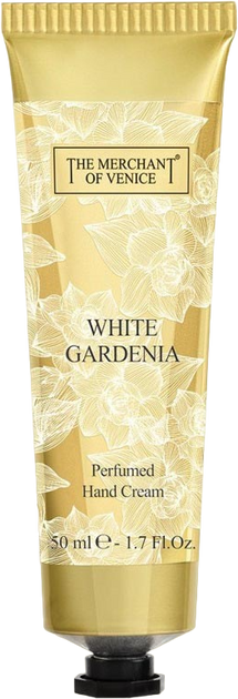 Krem do rąk The Merchant of Venice White Gardenia perfumowany 50 ml (679602487634) - obraz 1