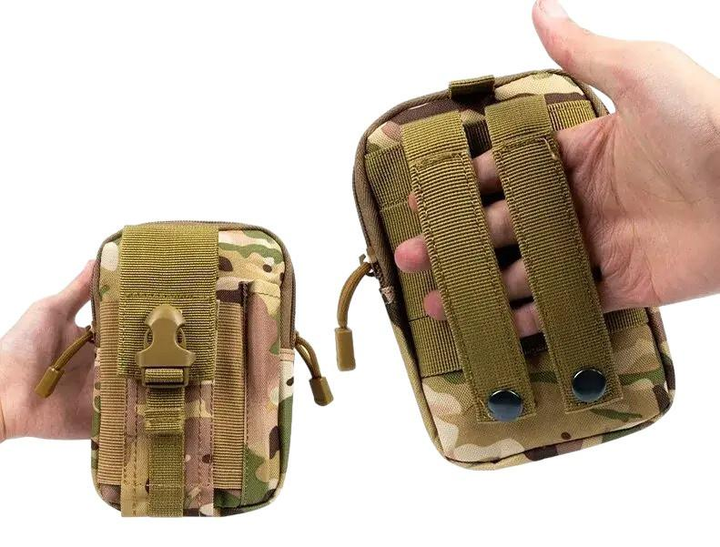 Универсальная мужская тактическая сумка, CP - изображение 2