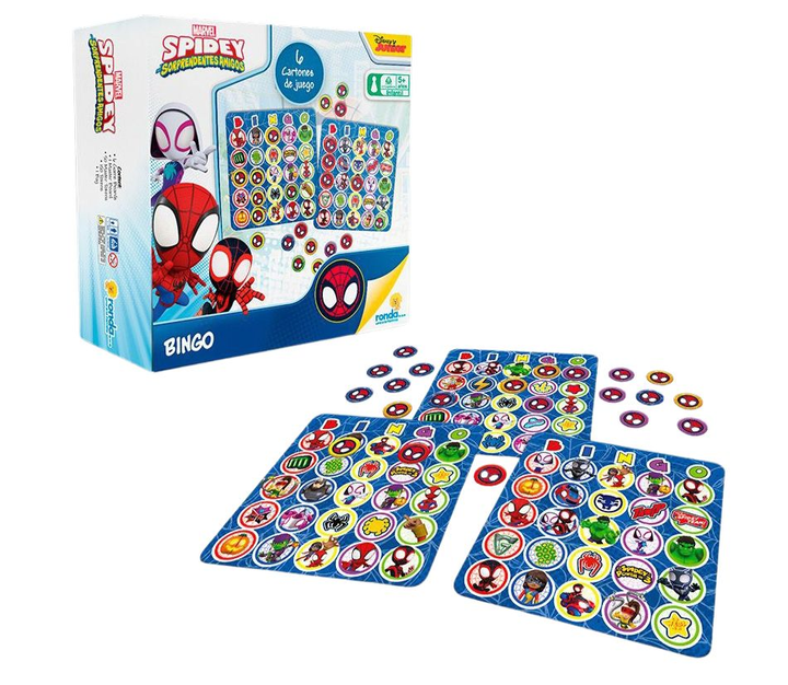 Настільна гра Cartamundi Bingo Spidey EU 2023 (5411068870309) - зображення 1