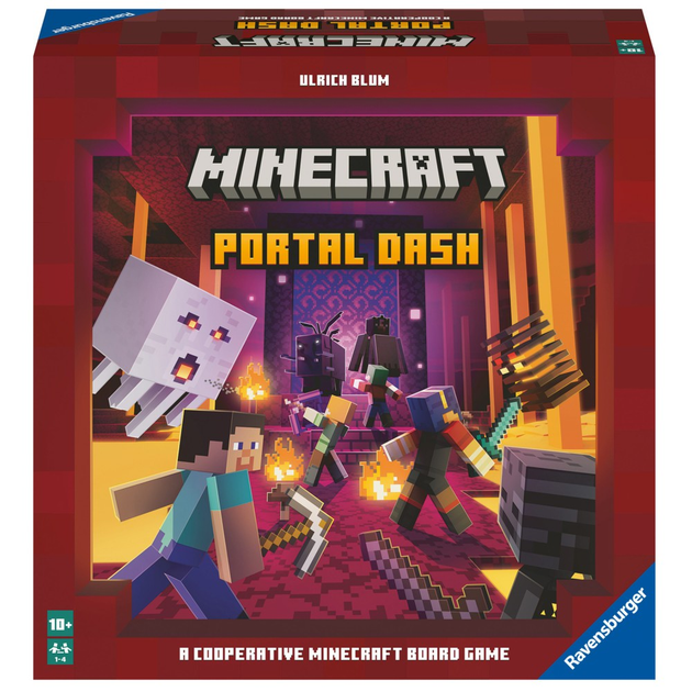 Настільна гра Ravensburger Minecraft Portal Dash (4005556274369) - зображення 1