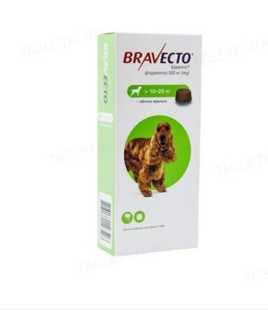 Bravecto (Бравекто) від 10 до 20 кг, 1 шт от продавца: Мохнатий – в ...