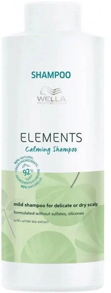 Акція на Шампунь заспокійливий Wella Professionals Elements Calming для чутливої шкіри голови 1000 мл (4064666036144/4064666035642) від Rozetka