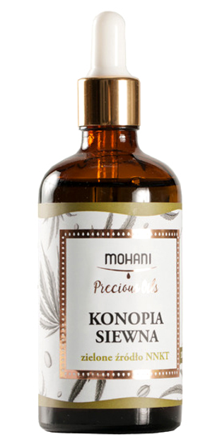 Олія Mohani Precious Oils з конопляного насіння 100 мл (5902802720627) - зображення 1