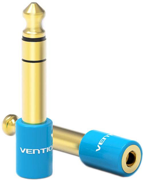 Перехідник Vention 6.5 мм Male to 3.5 мм Female (VAB-S01-L) - зображення 1