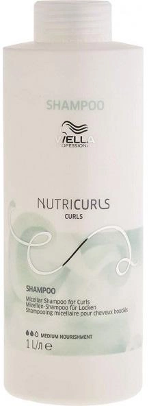 Акція на Міцелярний шампунь Wella Professionals NutriCurls  Curls для кучерявого та хвилястого волосся 1000 мл від Rozetka