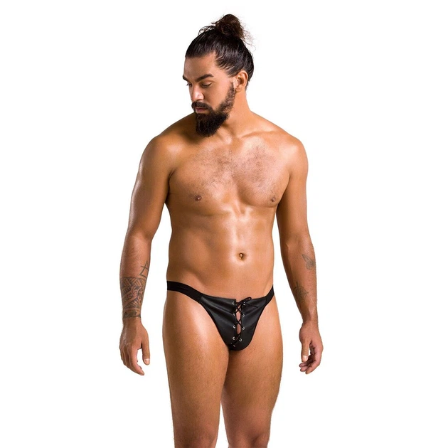 Трусики Passion SLIP BEN XXL/XXXL Чорний (SO7605) - Фото 3 Трусики Passion SLIP BEN XXL/XXXL Чорний (SO7605) - изображение 3