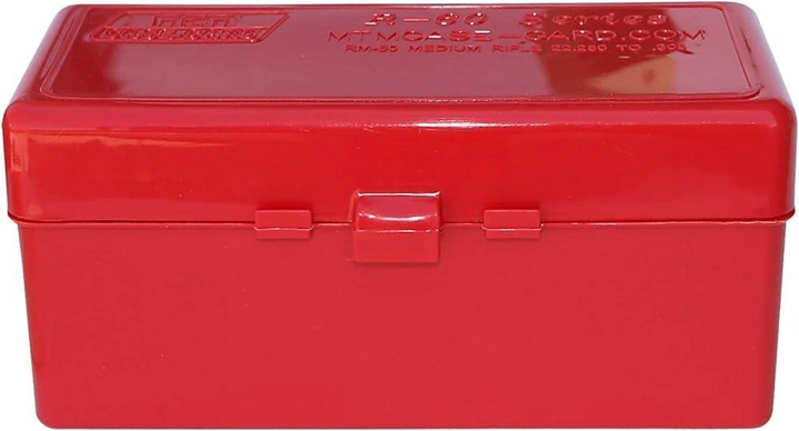 Коробка MTM RM-60 на 60 шт 222-250 Rem; 243 Win; 7,62x39 и 308 Win RM-60-30 - изображение 1