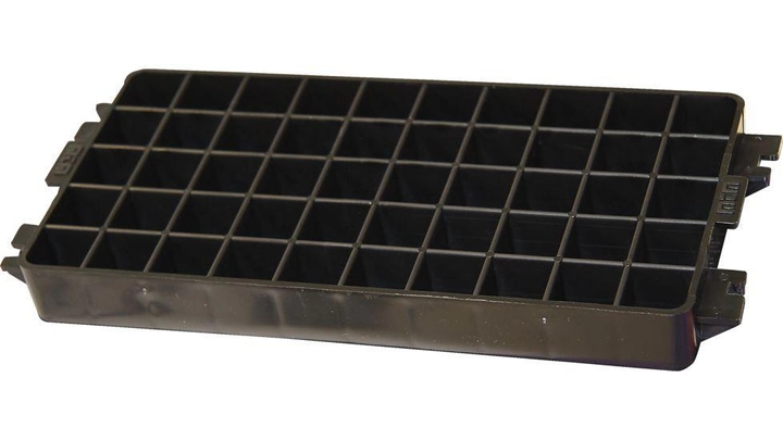 Підставка MTM Shotshell Tray на 50 глакоствольних патронів 16 кал. Колір чорний - зображення 2