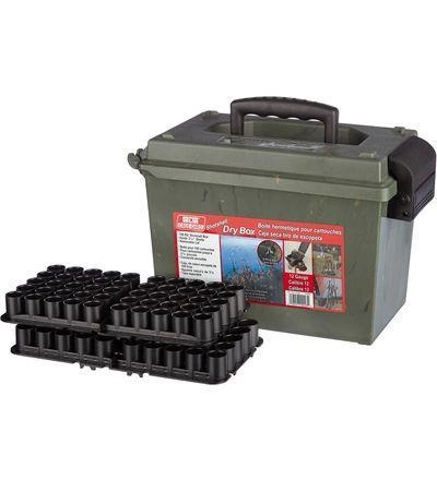 Коробка MTM Shotshell Dry Box на 100 патронів кал. 20/76 - зображення 1