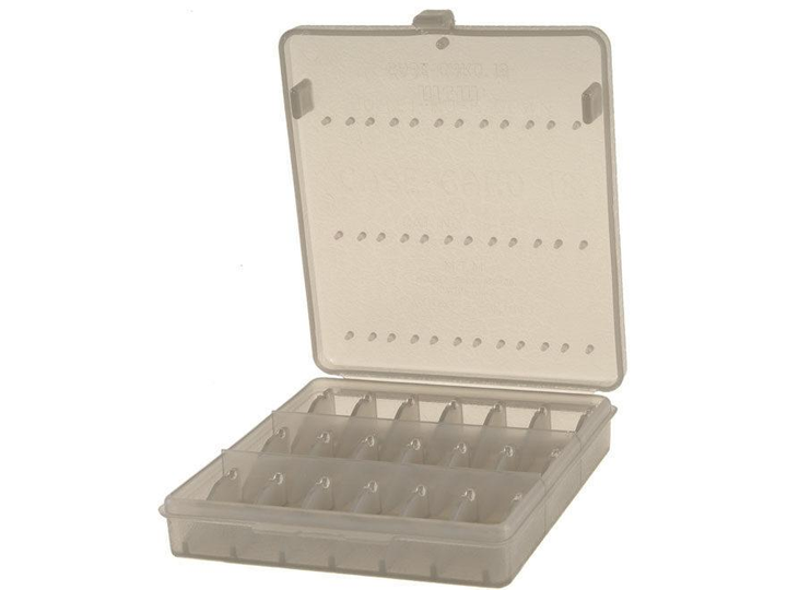 MTM коробка для 45ACP на 18 шт. димчаста W18-45-41 - зображення 1