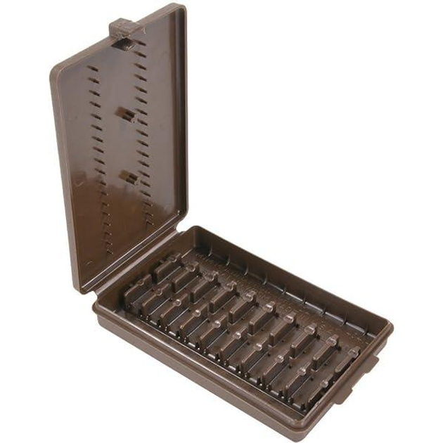 Коробка MTM Ammo Wallet на 9 шт 223 Rem коричневая - изображение 1