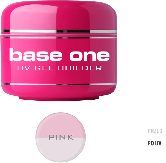 Гель конструюючий для нігтів Silcare Base One Pink 15 г (5902232126341) - зображення 1