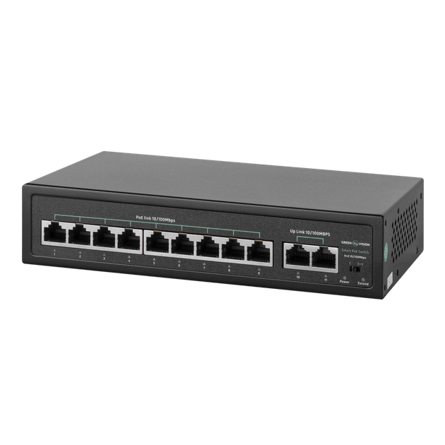 Коммутатор сетевой POE GreenVision GV-016-D-09+2P - изображение 2