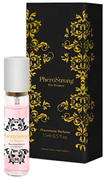 Perfumy damskie z feromonami PheroStrong Pheromone Perfume For Women 15 ml (5905669259163) - obraz 1