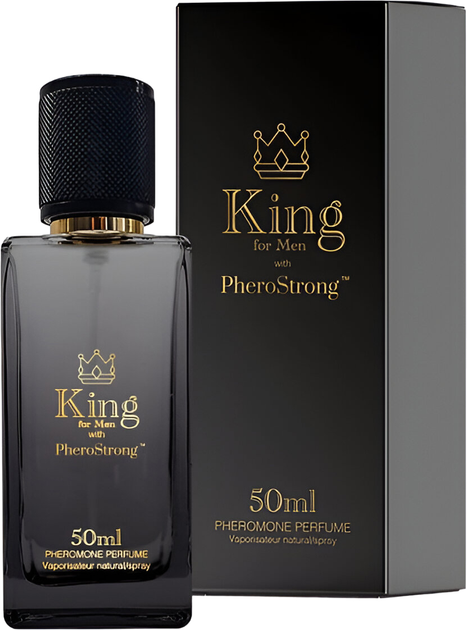 Perfumy męskie z feromonami PheroStrong King For Men Pheromone Perfume 50 ml (5905669259958) - obraz 1