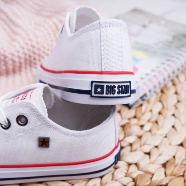Trampki chłopięce Big Star FF374200 28 Białe (5900714171247) - obraz 6