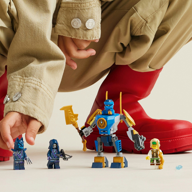 Конструктор LEGO NINJAGO Бойовий набір робота Джея 78 деталей (71805) - зображення 5