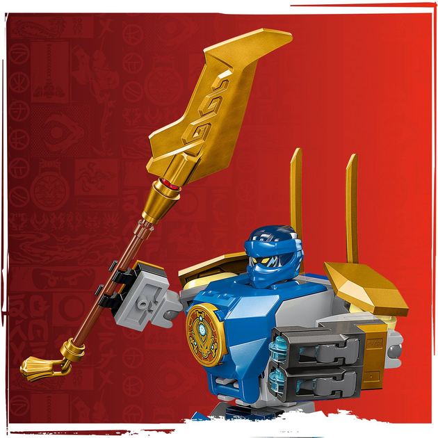 Конструктор LEGO NINJAGO Бойовий набір робота Джея 78 деталей (71805) - зображення 7