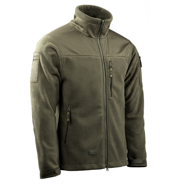 Куртка флисовая M-Tac Alpha MIicrofleece GEN.II ARMY Olive Олива 3XL - изображение 2