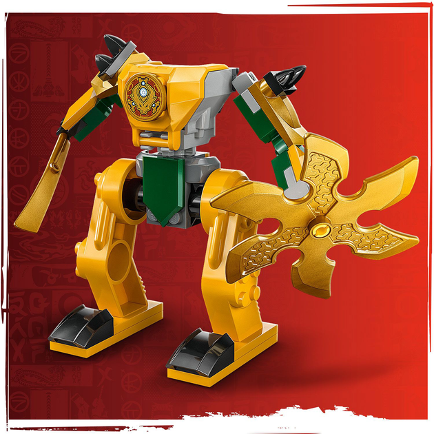 Zestaw klocków LEGO NINJAGO Mech bojowy Arina 104 elementy (71804) - obraz 7